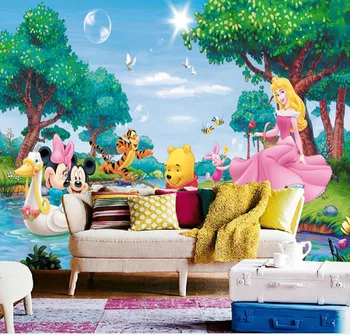 Cartoon Mickey Mouse Wallpaper 3D Custom Photo Wallpaper Princess Wall Murals Bedroom Children's room Art Room decor coffee Home
Cartoon Mickey Mouse Wallpaper 3D Custom Photo Wallpaper Princess Wall Murals Bedroom Children's room Art Room decor coffee Home