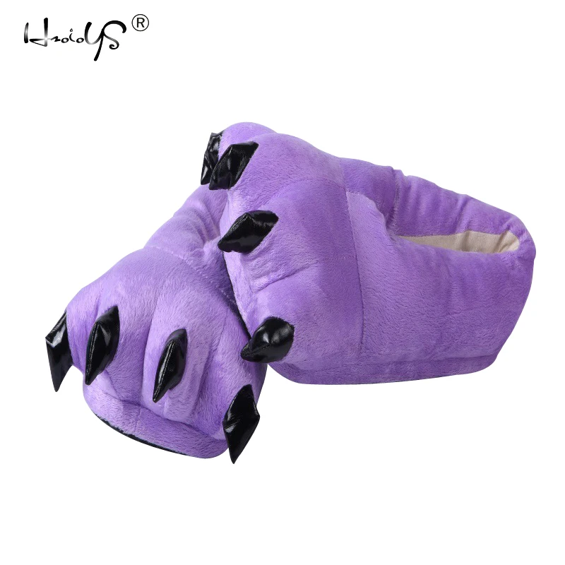 Women /Men Cotton Shoes Huaraches Sneakers Funny Animal Paw Slippers Monster Claw Slipper Warm Soft Plush Winter Indoor Shoes
Women /Men Cotton Shoes Huaraches Sneakers Funny Animal Paw Slippers Monster Claw Slipper Warm Soft Plush Winter Indoor Shoes