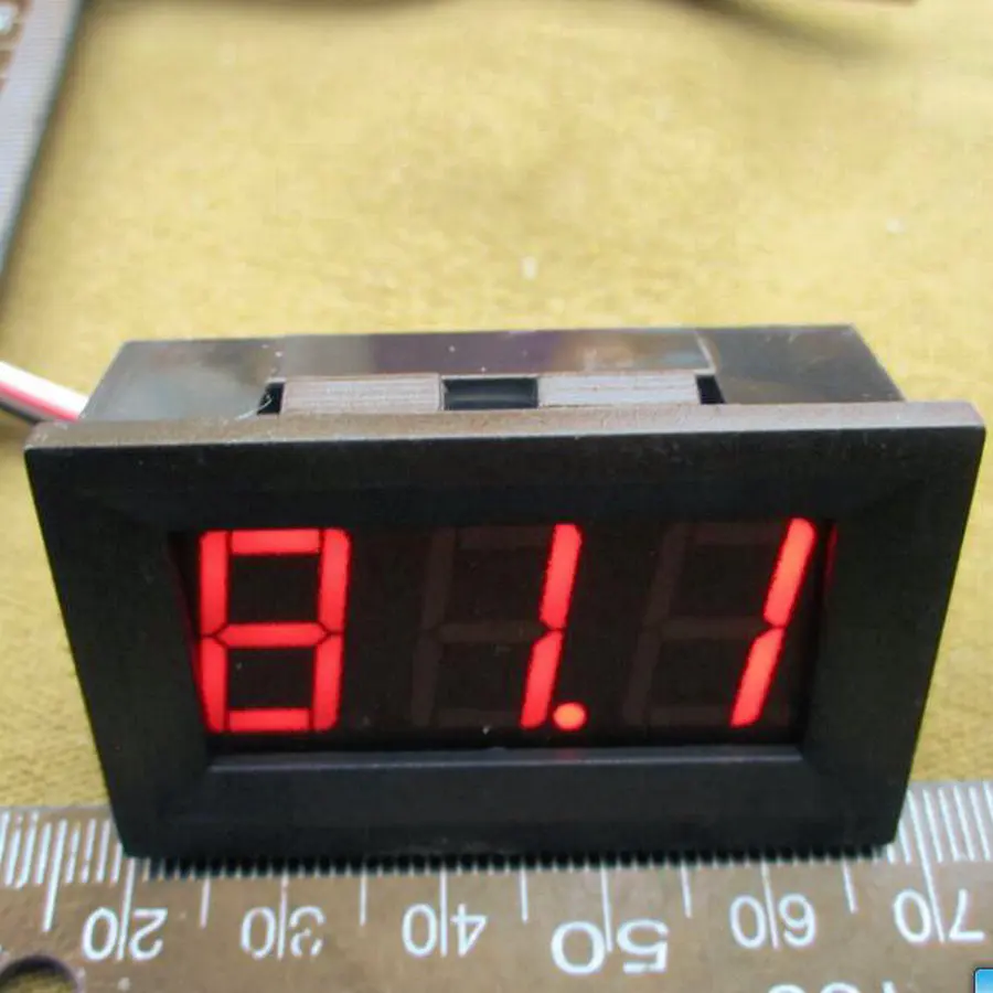 2017 New High quality Red Blue Green LED Ampere Panel Voltage Meter Mini Digital Voltmeter DC 0V To 100V #0101
2017 New High quality Red Blue Green LED Ampere Panel Voltage Meter Mini Digital Voltmeter DC 0V To 100V #0101