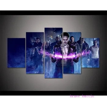 Suicide Squad Movie 5 Pieces Canvas Painting Print Living Room Home Decor Modern Wall Art Oil Painting
Suicide Squad Movie 5 Pieces Canvas Painting Print Living Room Home Decor Modern Wall Art Oil Painting