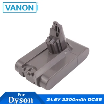 

VANON for Dyson DC58 21.6V 2200mAh Li-ion Replacement Handheld Vacuum Cleaner Battery V6 DC72 965874-02 DC59 DC61 DC62 Animal