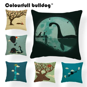 Animal Creative Cushion Cover Rocket Magnolia Deer Pillow Case Classic Home Decorative Throw Pillow Cases Square Linen Elegant
Animal Creative Cushion Cover Rocket Magnolia Deer Pillow Case Classic Home Decorative Throw Pillow Cases Square Linen Elegant