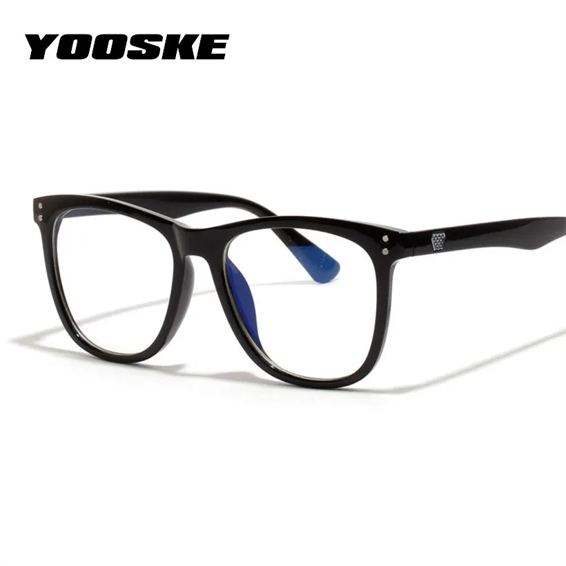 YOOSKE Anti Blue-ray Glasses Women Transparent Oversized Eyeglasses Frames Men Blue Light Blocking Lens Computer Eyewear
YOOSKE Anti Blue-ray Glasses Women Transparent Oversized Eyeglasses Frames Men Blue Light Blocking Lens Computer Eyewear
