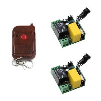 Mini 2pcs Receiver Module & Transmitter Peach AC220V 10A Relay Single Channel RF Wireless Remote Control Switch System
Mini 2pcs Receiver Module & Transmitter Peach AC220V 10A Relay Single Channel RF Wireless Remote Control Switch System