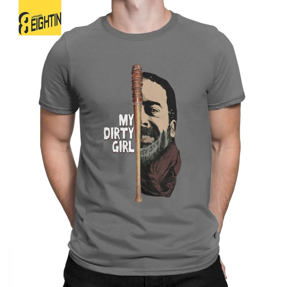 Men T Shirts Look At My Dirty Girl The Walking Dead T-Shirt Novelty Short Sleeve Tee Shirt Round Collar Clothes Purified Cotton
Men T Shirts Look At My Dirty Girl The Walking Dead T-Shirt Novelty Short Sleeve Tee Shirt Round Collar Clothes Purified Cotton