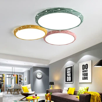 PostModern Ceiling Lights white black pink yellow green color Living Room Bedroom Surface Mount Remote Control lamparas de techo
PostModern Ceiling Lights white black pink yellow green color Living Room Bedroom Surface Mount Remote Control lamparas de techo