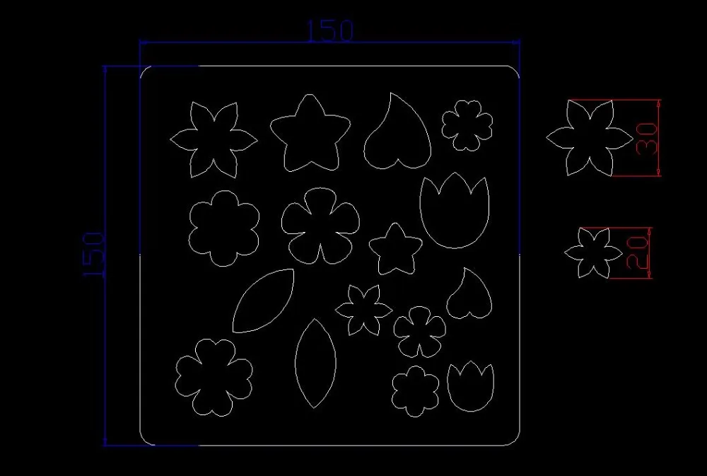 Size flower new wooden mould cutting dies for scrapbooking Thickness-15.8mm muyucutting die
Size flower new wooden mould cutting dies for scrapbooking Thickness-15.8mm muyucutting die