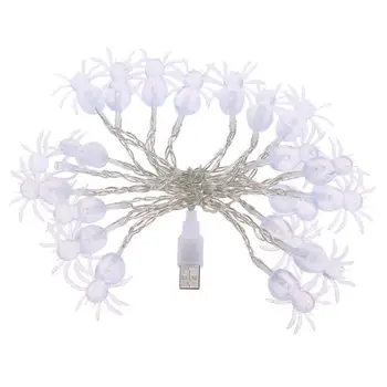 20LED USB Rechargeable Halloween Decoration Fairy Spider LED String Light Holiday Lighting For Home Party Decor Party Supplies
20LED USB Rechargeable Halloween Decoration Fairy Spider LED String Light Holiday Lighting For Home Party Decor Party Supplies