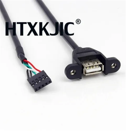 Новейший разъем 2,54 мм 5 контактов гнездо к USB A 2,0 гнездо Удлинительный кабель винт крепления панели отверстия для ушей 35 см шнур перегородка
Новейший разъем 2,54 мм 5 контактов гнездо к USB A 2,0 гнездо Удлинительный кабель винт крепления панели отверстия для ушей 35 см шнур перегородка