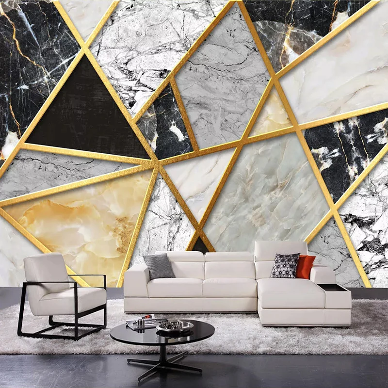 Modern Simple Marble Geometric Pattern Mural Wallpaper 3D Abstract Art Wall Paper Living Room TV Home Decor Luxury 3 D Frescoes
Modern Simple Marble Geometric Pattern Mural Wallpaper 3D Abstract Art Wall Paper Living Room TV Home Decor Luxury 3 D Frescoes
