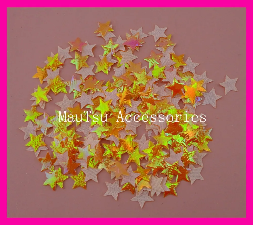 200PCS 1.5cm AB shiny finish Orange Fabric Star Patches Appliques for kids garment accessories Handmade ornament
200PCS 1.5cm AB shiny finish Orange Fabric Star Patches Appliques for kids garment accessories Handmade ornament