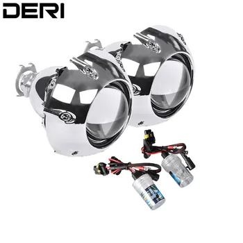 2.5 inch Mini HID Bi xenon Headlight Projector Lens with H4 H7 Adapter H1 Xenon Bulb 4300K 6000K 8000K Retrofit Car Styling
2.5 inch Mini HID Bi xenon Headlight Projector Lens with H4 H7 Adapter H1 Xenon Bulb 4300K 6000K 8000K Retrofit Car Styling
