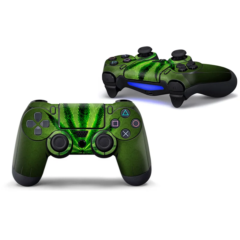 free drop shipping 2 pieces for green weed custom popular design skin sticker for PS4 controller full cover #TN-P4C-0107
free drop shipping 2 pieces for green weed custom popular design skin sticker for PS4 controller full cover #TN-P4C-0107