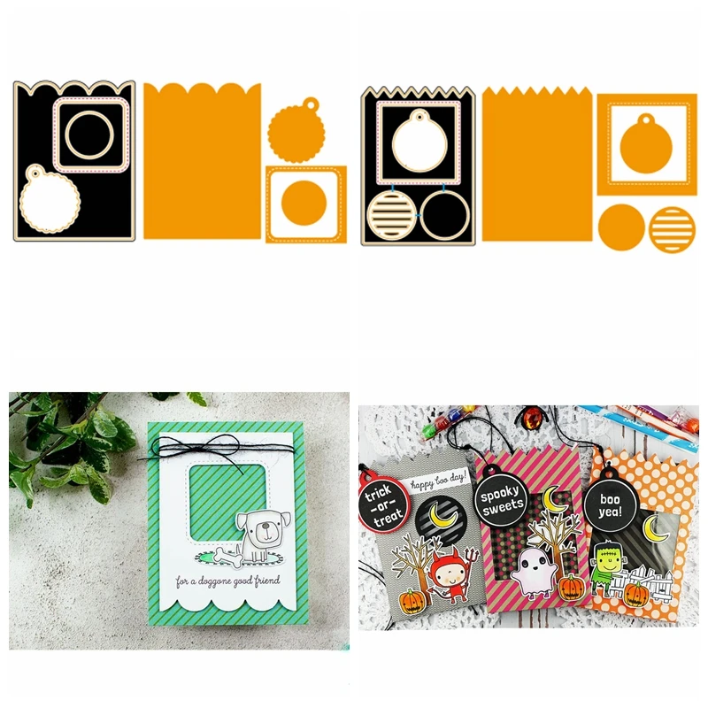 Tag Frame Border Metal Cutting Dies Stencils For DIY Scrapbooking Album Decorative Paper Cards Craft Supplies Embossing Die Cut
Tag Frame Border Metal Cutting Dies Stencils For DIY Scrapbooking Album Decorative Paper Cards Craft Supplies Embossing Die Cut