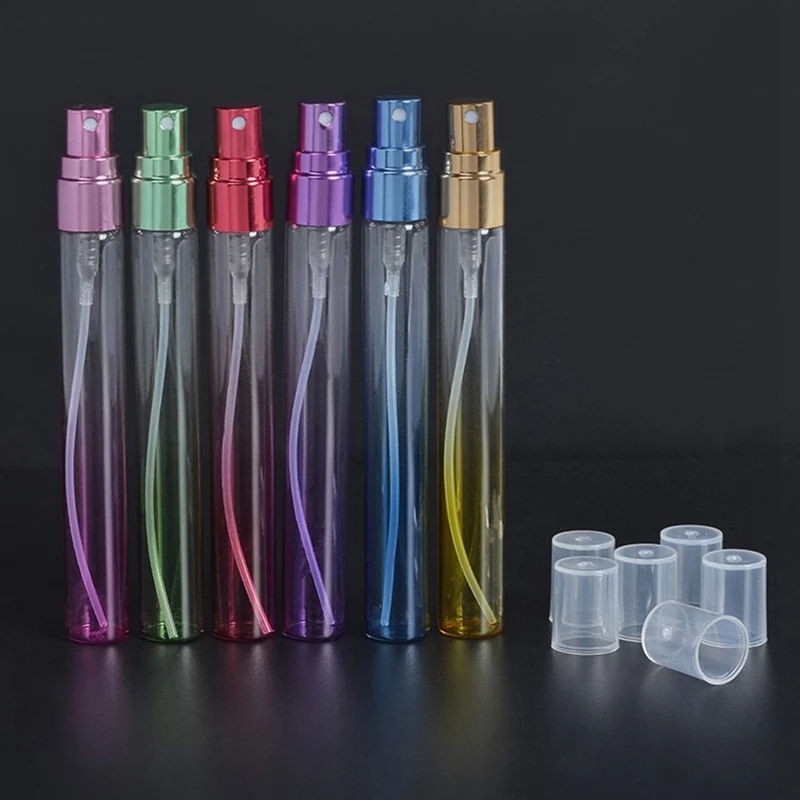 Colorful Travel Glass Small Empty Aromatic Fragrance Fine Mist Spray Perfume Refillable Bottle Atomizer Portable Sample 10ml 1Pc
Colorful Travel Glass Small Empty Aromatic Fragrance Fine Mist Spray Perfume Refillable Bottle Atomizer Portable Sample 10ml 1Pc