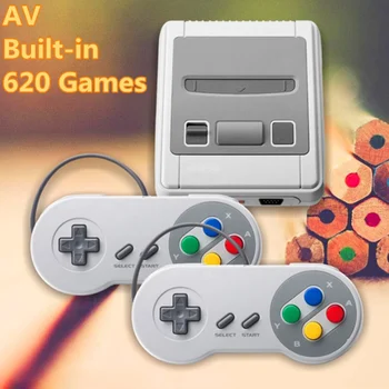 HDMI / AV Mini Retro TV Game Console 8Bit Classic Built-in 621 Games Controller HD two-player mini-game Consoles
HDMI / AV Mini Retro TV Game Console 8Bit Classic Built-in 621 Games Controller HD two-player mini-game Consoles