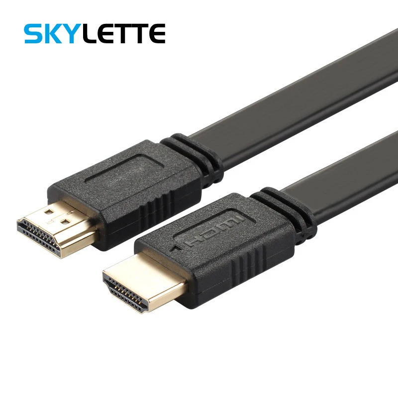 HDMI 1.4 Version HD Transmission Cable 1.5m 3D Data Wire 1920P 4k Monitor TV Flat Connection Line For Computer Laptop DVD
HDMI 1.4 Version HD Transmission Cable 1.5m 3D Data Wire 1920P 4k Monitor TV Flat Connection Line For Computer Laptop DVD