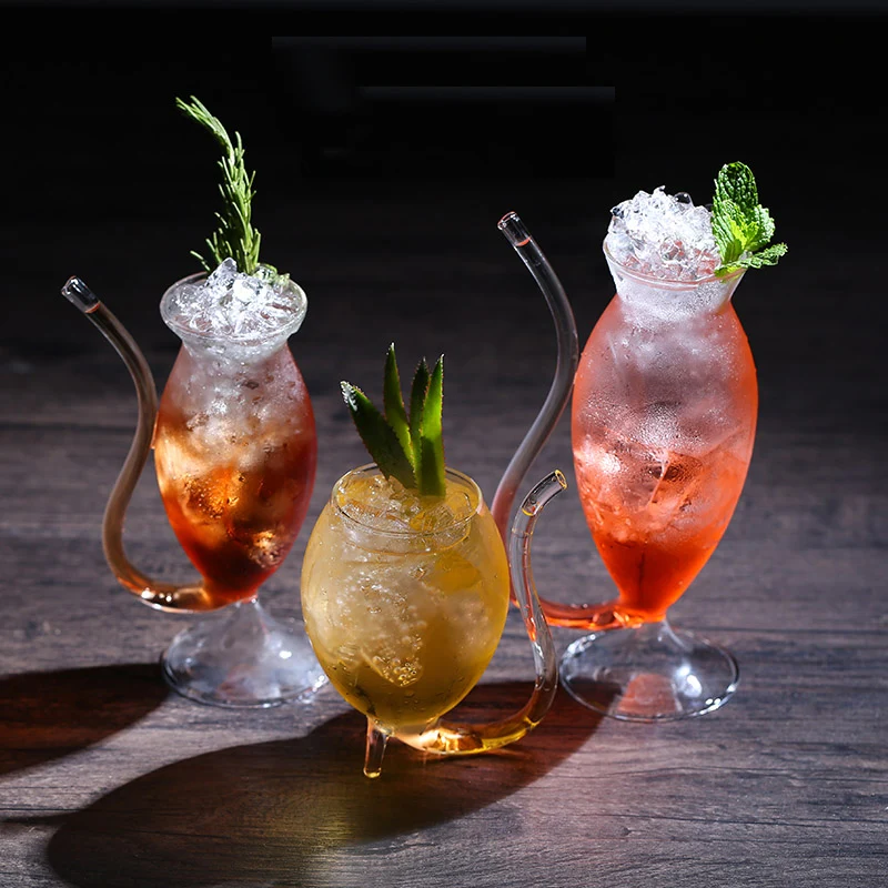Free Shipping 4PCS Creative Filter Red Wine Glass Clear Juice Cup Goblet with Drinking Tube Straw High Gorosilicate Glass
Free Shipping 4PCS Creative Filter Red Wine Glass Clear Juice Cup Goblet with Drinking Tube Straw High Gorosilicate Glass