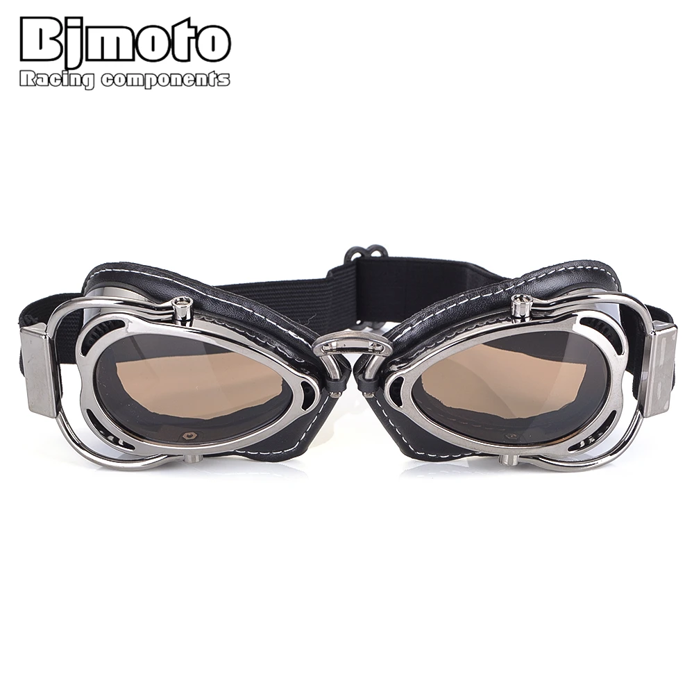 BJMOTO Motorcycle Goggles Motocross Sunglasses For Harley Drit Bike Racing DustProof Glass Anit Wind Eyewear Pilot Google
BJMOTO Motorcycle Goggles Motocross Sunglasses For Harley Drit Bike Racing DustProof Glass Anit Wind Eyewear Pilot Google