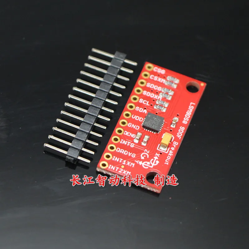 IMU LSM9DS0 sensor 9DoF high precision integrated 9 axis attitude sensor SPI / I2C
IMU LSM9DS0 sensor 9DoF high precision integrated 9 axis attitude sensor SPI / I2C