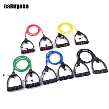 120cm Yoga Pull Rope Fitness Resistance Bands Exercise Tubes Practical Training Elastic Workout Cordages(Rope Diameter 5*8MM)
120cm Yoga Pull Rope Fitness Resistance Bands Exercise Tubes Practical Training Elastic Workout Cordages(Rope Diameter 5*8MM)