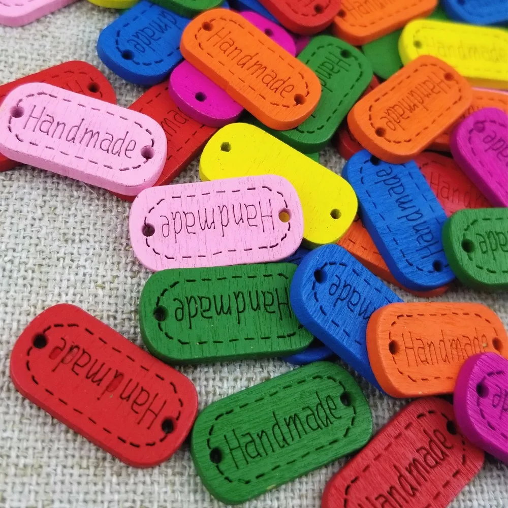 Cheap 100Pcs Multicolor Wooden Buttons Handmade Letter Carved Decorative Buttons Fit Sewing and Scrapbooking Crafts DIY 24x12mm
Cheap 100Pcs Multicolor Wooden Buttons Handmade Letter Carved Decorative Buttons Fit Sewing and Scrapbooking Crafts DIY 24x12mm