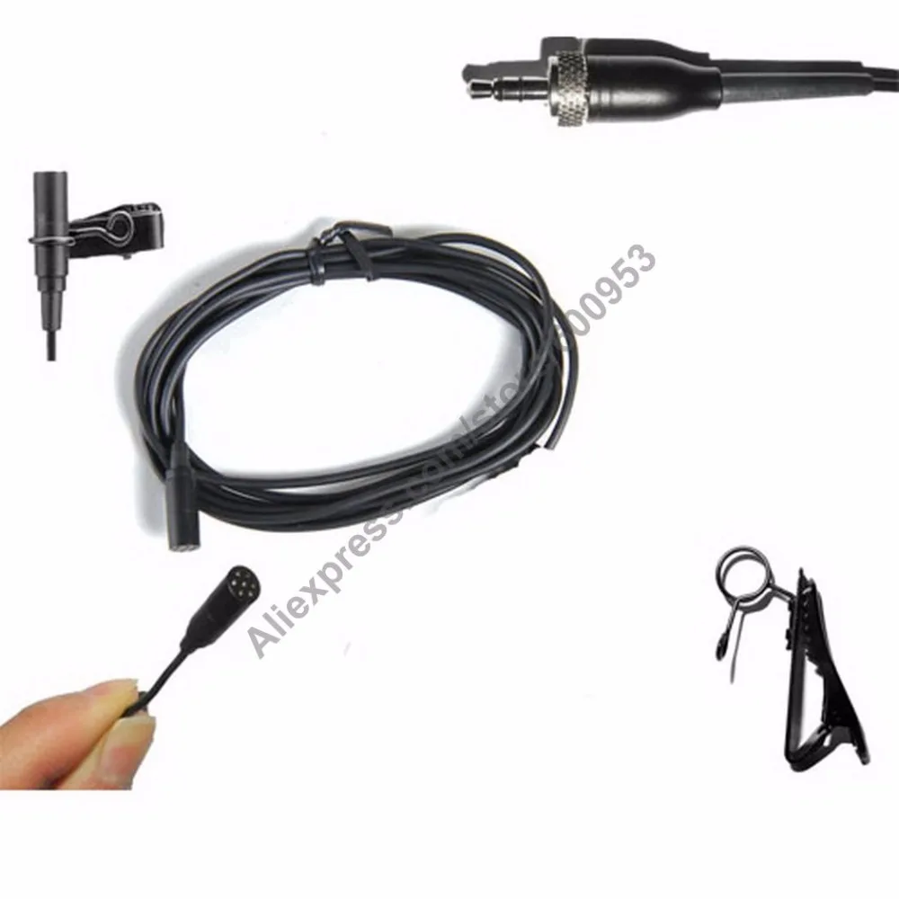 MICWL ME2-K Omnidirectional Quality Lavalier Lapel Tie Clip Microphone For Sennheiser EW 100 300 500 G1 G2 G3 Wireless | Электроника