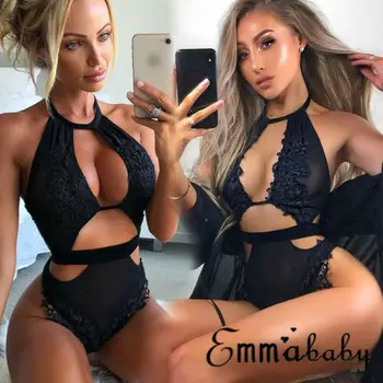 Women Sexy Sissy Lace Bodysuit 2019 New Summer Flower Lace Babydoll Hollow Sleeping Sleeveless Night Jumpsuit S-XL
Women Sexy Sissy Lace Bodysuit 2019 New Summer Flower Lace Babydoll Hollow Sleeping Sleeveless Night Jumpsuit S-XL