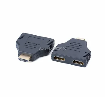200pcs 1080P 1 in 2 HDMI Splitter Male Male to 2 Female Onversion Converter Head Adapter HDMI Male to Female
200pcs 1080P 1 in 2 HDMI Splitter Male Male to 2 Female Onversion Converter Head Adapter HDMI Male to Female