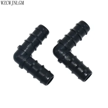 50pcs 90 Degree Elbow 16mm Soft Pipe Connectors Black Plastic Easy Installation Greenhouse Drip Irrigation Water Pipe Fittings
50pcs 90 Degree Elbow 16mm Soft Pipe Connectors Black Plastic Easy Installation Greenhouse Drip Irrigation Water Pipe Fittings
