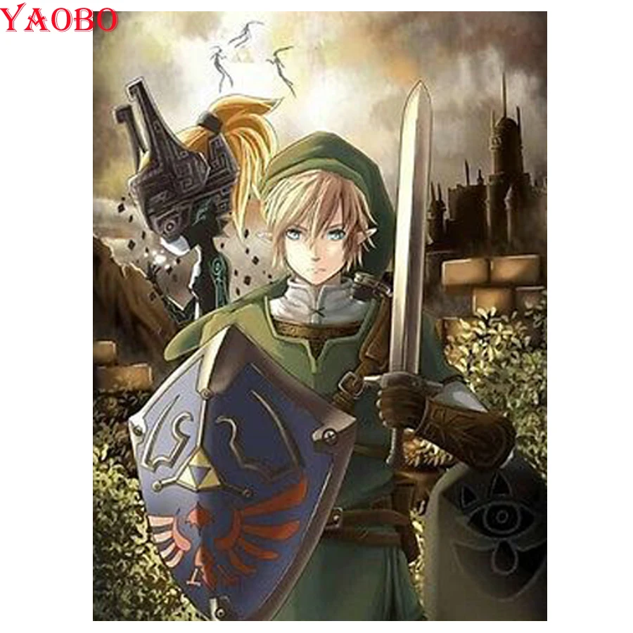 diy 5d diamond painting cross stitch Legend of Zelda embroidery diamond mosaic Japan Anime crystal painting rhinestone decor
diy 5d diamond painting cross stitch Legend of Zelda embroidery diamond mosaic Japan Anime crystal painting rhinestone decor