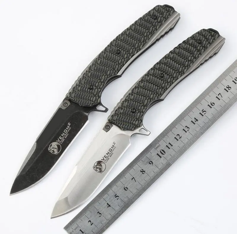 Trskt D2 Folding Knife D2 blade G10 handle hand tool EDC ball bearing Flipper pocket tactical outdoor camping knife Dropshipping
Trskt D2 Folding Knife D2 blade G10 handle hand tool EDC ball bearing Flipper pocket tactical outdoor camping knife Dropshipping