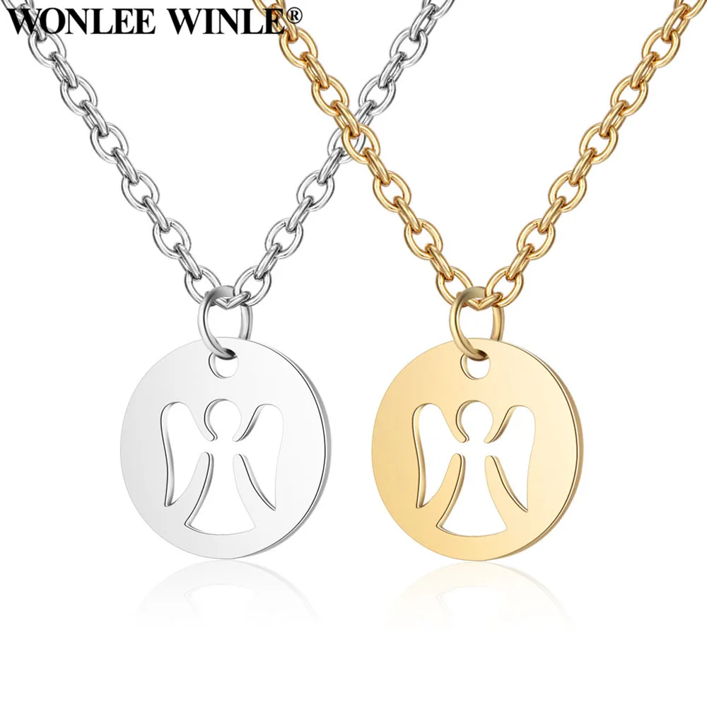 Wonlee Winle 316l Stainless Steel Gold Angel Wing Charm Pendant Necklace for Women DIY Full Polished Jewelry Never Fade
Wonlee Winle 316l Stainless Steel Gold Angel Wing Charm Pendant Necklace for Women DIY Full Polished Jewelry Never Fade