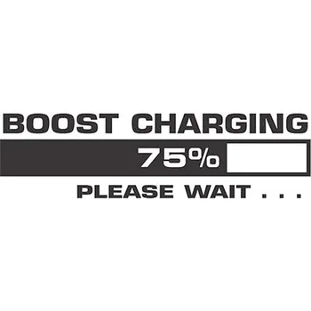 15.5X4.2CM BOOST CHARGING PLEASE WAIT Individualization Car Sticker Car-styling S8-0371
15.5X4.2CM BOOST CHARGING PLEASE WAIT Individualization Car Sticker Car-styling S8-0371