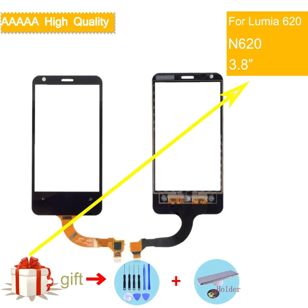 N620 touch screen For Nokia Lumia 620 N620 TouchScreen Sensor Digitizer Glass Front Panel replacement for Lumia620 black
N620 touch screen For Nokia Lumia 620 N620 TouchScreen Sensor Digitizer Glass Front Panel replacement for Lumia620 black