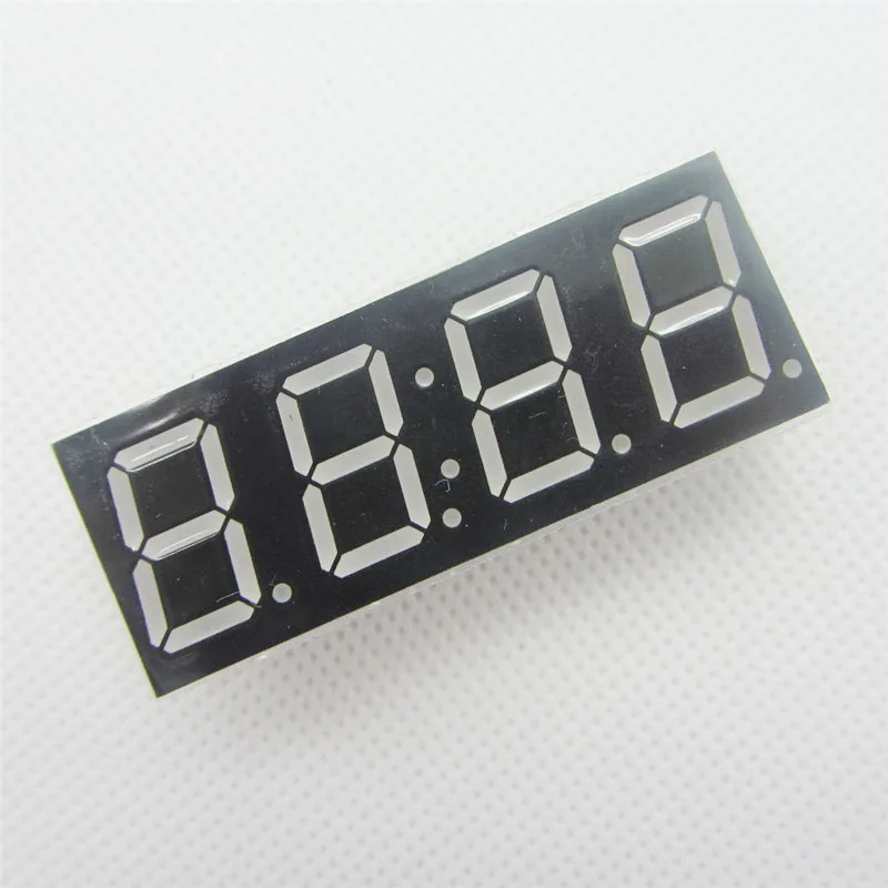 1 pcs Common Anode 4bit 4 bit Digital Tube 0.56 inch Red LED With Clock Digit 7 Segment (CLOCK)
1 pcs Common Anode 4bit 4 bit Digital Tube 0.56 inch Red LED With Clock Digit 7 Segment (CLOCK)