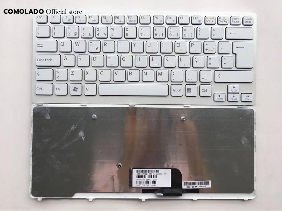 PO Portuguese Keyboard For Sony Vaio VPC-CW VPC CW VPCCW CW16EC CW18FC White and black Frame Laptop Keyboard PO Layout
PO Portuguese Keyboard For Sony Vaio VPC-CW VPC CW VPCCW CW16EC CW18FC White and black Frame Laptop Keyboard PO Layout