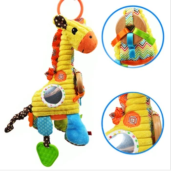 Baby Stuffed Toy Soft Plush Rattles Giraffe Animal Shaped Handbells Strollers Hanging Dolls Baby Accompany Toys
Baby Stuffed Toy Soft Plush Rattles Giraffe Animal Shaped Handbells Strollers Hanging Dolls Baby Accompany Toys