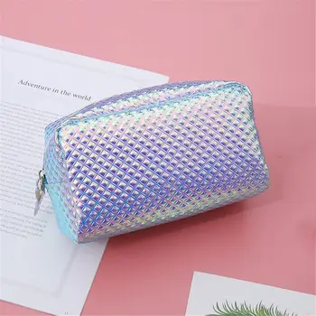 1pc Fashion Laser Pen Bag Portable Cosmetics Pouch Kawaii Stationery Large Capacity Pencil Case Make Up Box for Girls Boys Gifts
1pc Fashion Laser Pen Bag Portable Cosmetics Pouch Kawaii Stationery Large Capacity Pencil Case Make Up Box for Girls Boys Gifts