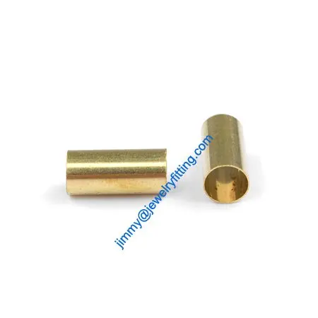 

Brass Tube Conntctors Tubes jewelry findings 6*13mm ship free 4000pcs copper tube Spacer beads