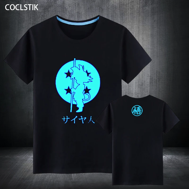 100%Cotton Kids/Men's Summer Anime Fluorescent Dragon Ball Z T-shirts Super Saiyan Goku T Shirt Male Luminous Tshirt Tops XS-5XL
100%Cotton Kids/Men's Summer Anime Fluorescent Dragon Ball Z T-shirts Super Saiyan Goku T Shirt Male Luminous Tshirt Tops XS-5XL
