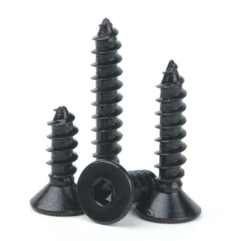 20PCS M3 M4 Countersunk Head Hexagon Self-tapping Screws Black Flat Head Self-tapping Screws
20PCS M3 M4 Countersunk Head Hexagon Self-tapping Screws Black Flat Head Self-tapping Screws