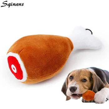 Sqinans Pet Dog Toy Plush Chicken Leg Sound Toy For Dogs Cat Pets Chewing Toys Interactive Dog Toys Funny Pet Training Supplies
Sqinans Pet Dog Toy Plush Chicken Leg Sound Toy For Dogs Cat Pets Chewing Toys Interactive Dog Toys Funny Pet Training Supplies