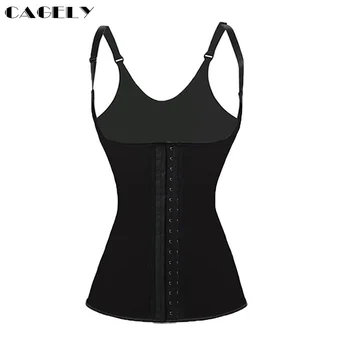Thin Straps Latex Core Corset Workout BodyShaper Hook&Eyes Basque Vest with Bra-straps Plus Size XS-6XL Sporting Shapewear 
Thin Straps Latex Core Corset Workout BodyShaper Hook&Eyes Basque Vest with Bra-straps Plus Size XS-6XL Sporting Shapewear