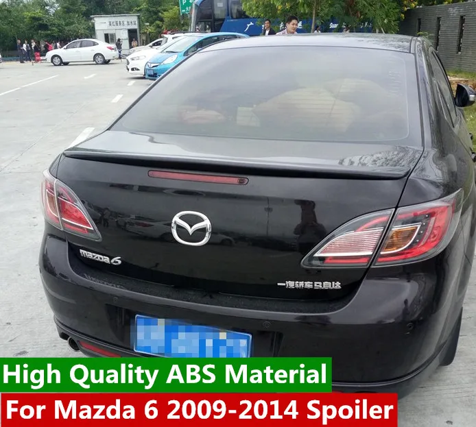 For Mazda 6 Spoiler High Quality ABS Material Car Rear Wing Primer Color Rear Spoiler For Mazda 6 Spoiler 2009 to 2014
For Mazda 6 Spoiler High Quality ABS Material Car Rear Wing Primer Color Rear Spoiler For Mazda 6 Spoiler 2009 to 2014