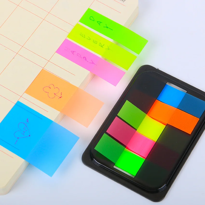 Fluorescence Colour Self Adhesive Memo Pad Sticky Notes Bookmark Point It Marker Memo Sticker Paper Office School Supplies
Fluorescence Colour Self Adhesive Memo Pad Sticky Notes Bookmark Point It Marker Memo Sticker Paper Office School Supplies