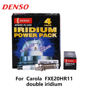 DENSO Car Spark Plug For Toyota Corolla Verso Nissan Micra Qashqai 1.6L X-Trail 2.0L/2.5L FXE20HR11 double iridium
DENSO Car Spark Plug For Toyota Corolla Verso Nissan Micra Qashqai 1.6L X-Trail 2.0L/2.5L FXE20HR11 double iridium