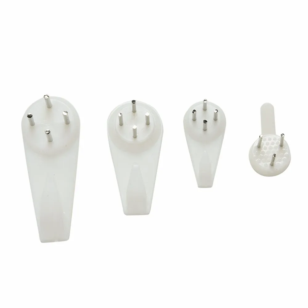 20PCS White Plastic Small Size Hard Picture Frame Wall Hooks Mirror Gadgets Hanging Hangers for Bathroom Drawing Room Wall
20PCS White Plastic Small Size Hard Picture Frame Wall Hooks Mirror Gadgets Hanging Hangers for Bathroom Drawing Room Wall
