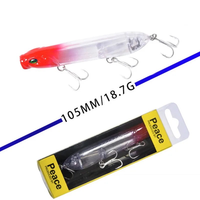 3D Artificial Bait Reusable ABS Plastic Lure Fishing Accessories with 3 Treble Fishhooks 2019
3D Artificial Bait Reusable ABS Plastic Lure Fishing Accessories with 3 Treble Fishhooks 2019