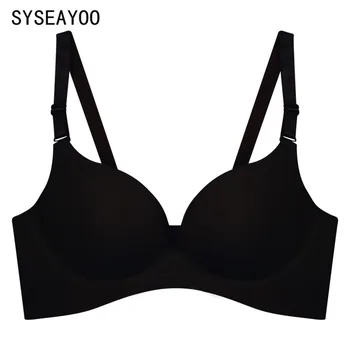 Sexy girl underwear fashion printing non-trace together a chip super deep V ladies bra
Sexy girl underwear fashion printing non-trace together a chip super deep V ladies bra